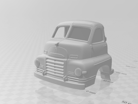 Bedford s-serie 3D printmodel