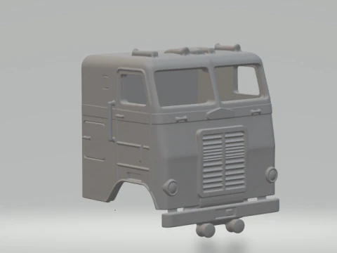COE FREIGHTLINER BLANCO Modelo de impresión 3D