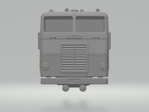 白色货轮 COE 3D 打印模型