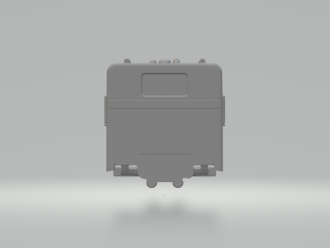 白色货轮 COE 3D 打印模型