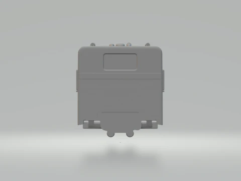 COE FREIGHTLINER BLANCO Modelo de impresión 3D