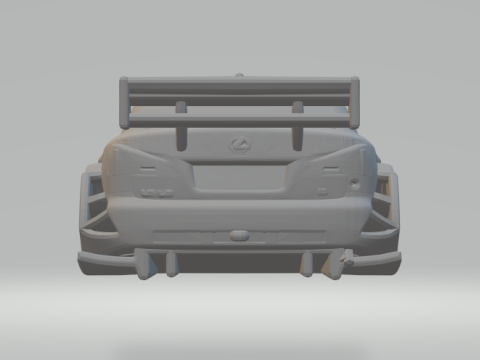 Carro de corrida Lexus Modelo de Impressão 3D