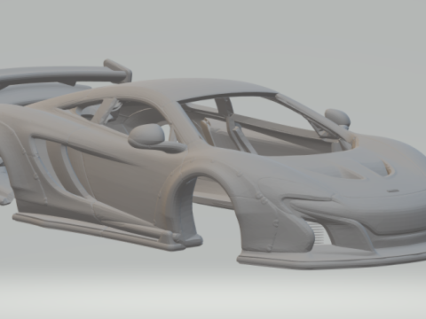 मैकलेरन प्रथा 3D प्रिंट मॉडल