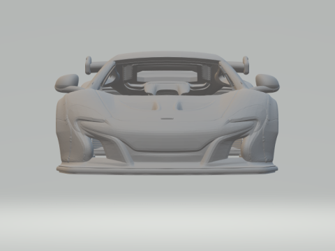 Звичай Mclaren 3D Принт Модель