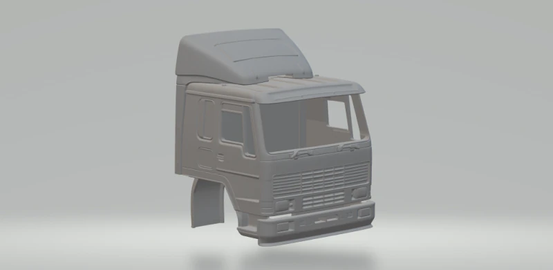 Volvo fm 10 3D Print Model .c4d .max .obj .3ds .fbx .stl .blend 
