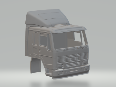 वोल्वो एफएम 10 3D प्रिंट मॉडल