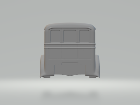 स्टर्लिंग 1933 कैमल बैक केबिन 3D प्रिंट मॉडल