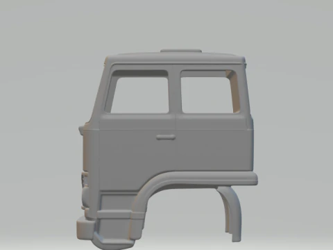 1980s Volvo F7 3D Print Model