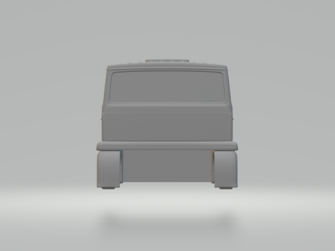 Volvo F7 de los años 80 Modelo de impresión 3D