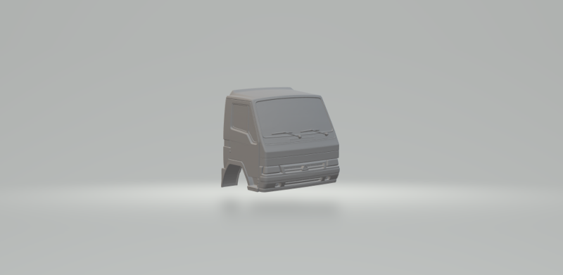 Кабіна Agrale 7000 3D Принт Модель .c4d .max .obj .3ds .fbx .stl .blend 