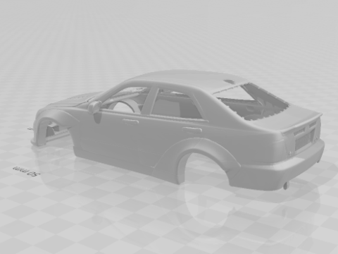 Niestandardowy samochód Lexusa Model do druku 3D