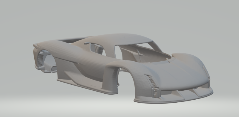 Misja Porsche x Model do druku 3D .c4d .max .obj .3ds .fbx .stl .blend 