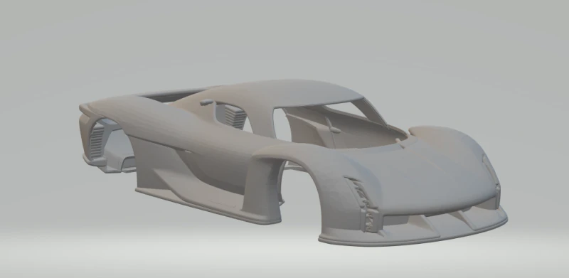 Porsche mission x 3D Print Model .c4d .max .obj .3ds .fbx .stl .blend 