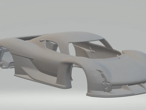 misi&oacute;n porsche x Modelo de impresión 3D