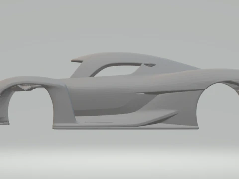 Porsche mission x 3D Print Model