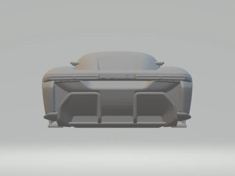 Porsche mission x 3D Print Model