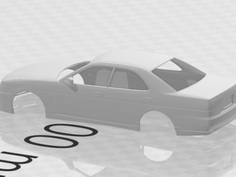 Laur Nissana Model do druku 3D