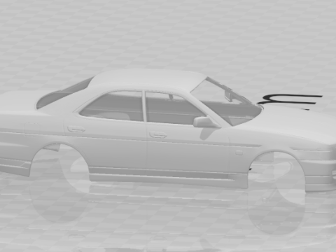 Laur Nissana Model do druku 3D