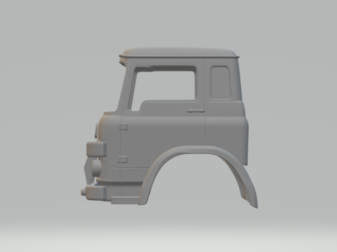 Ciężarówka Bedford TK Model do druku 3D