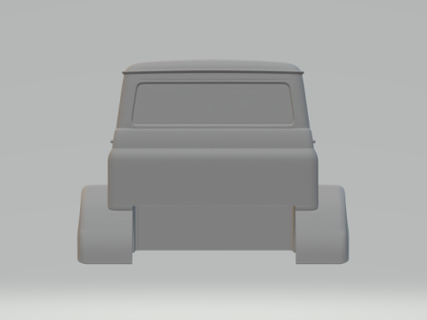 Ciężarówka Bedford TK Model do druku 3D