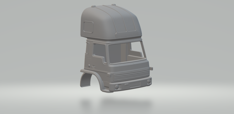 Bedford TL Model do druku 3D .c4d .max .obj .3ds .fbx .stl .blend 