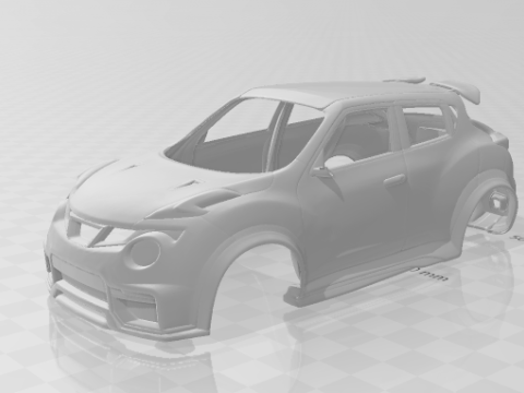 日産ジュークR 3Dプリントモデル
