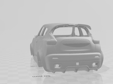 Nissan juke r 3D Druckmodell