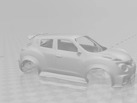 Nissan juke r 3D Print Model