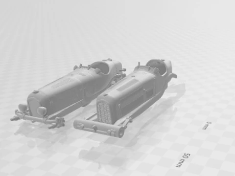 Alfa romeo race car 3D Print Model