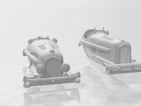 Alfa romeo race car 3D Print Model