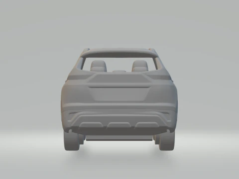 Mitsubishi eclipse cross 3D Print Model