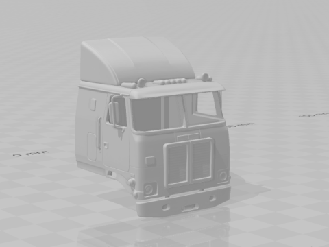 White Road Commander 3D Print Model