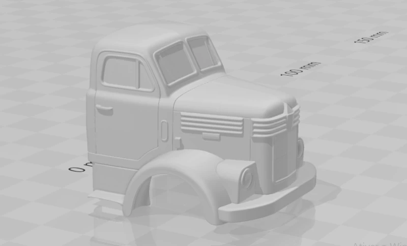 FNM D-7300 -Isotta Fraschini D-80 3D Print Model .c4d .max .obj .3ds .fbx .stl .blend