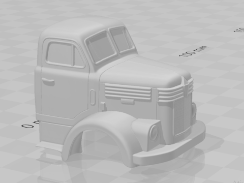 FNM D-7300 -Isotta Fraschini D-80 3D Druckmodell