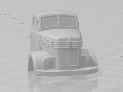 FNM D-7300 -Isotta Fraschini D-80 3D Print Model