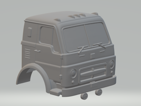 FNM D-7300 -Isotta Fraschini D-80 3D Druckmodell