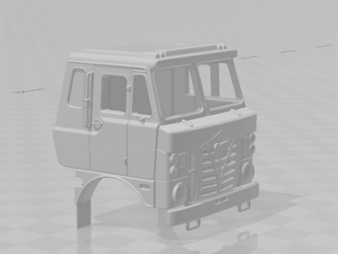 Foden s80 3D Druckmodell