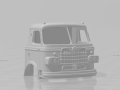 Kabin truk espana Nazar 6t Model Cetak 3D