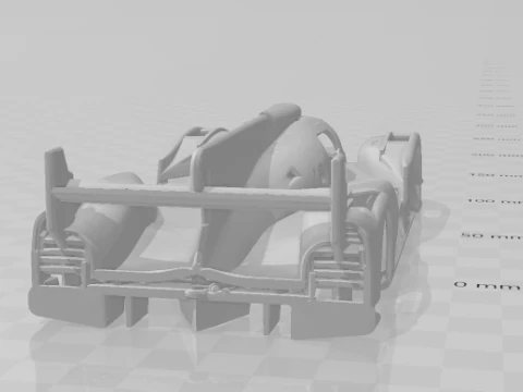 Audi r18 3D Print Model