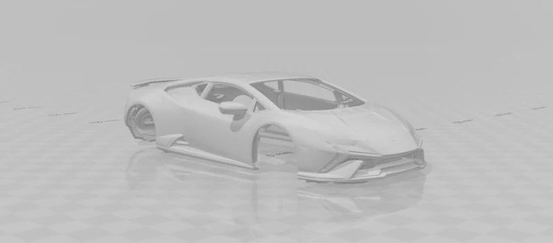 Huracan 3D Print Model .c4d .max .obj .3ds .fbx .stl .blend 