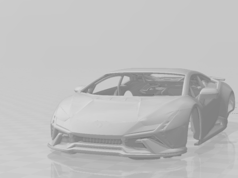Huracan 3D Print Model