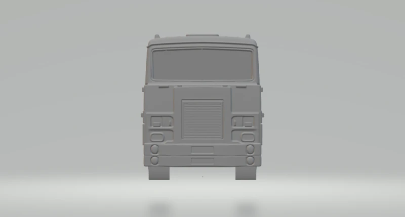 Scammell Crusader 3D Print Model .c4d .max .obj .3ds .fbx .stl .blend 