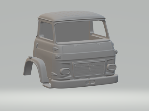 萨维姆卡车驾驶室 3D 打印模型