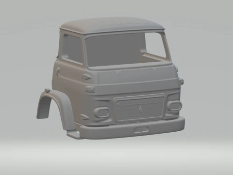 Кабіна вантажівки Савіем 3D Принт Модель