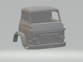 Saviem kamyon kabini 3D Baskı Modeli