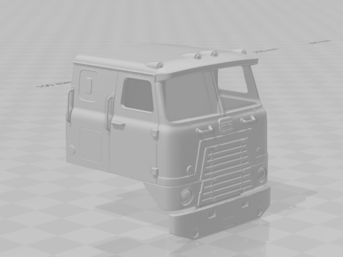 国际运输 3D 打印模型