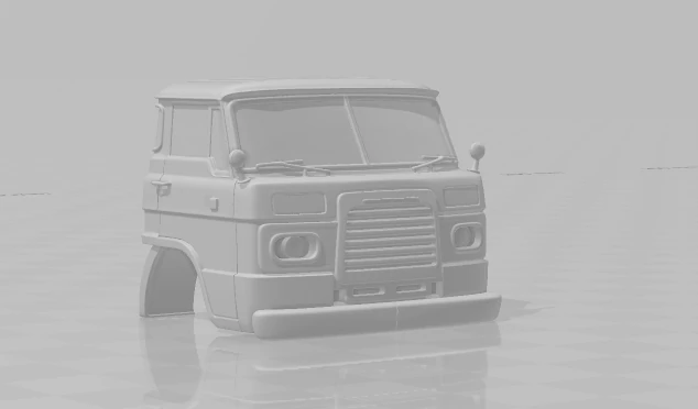 Toyota truck 3D Print Model .c4d .max .obj .3ds .fbx .stl .blend 