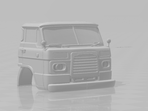 丰田卡车 3D 打印模型