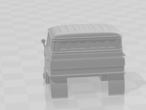 Toyota truck 3D Print Model