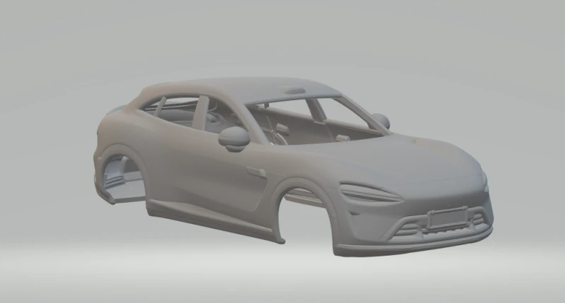 Xiaomi YU7 3D Print Model .c4d .max .obj .3ds .fbx .stl .blend 